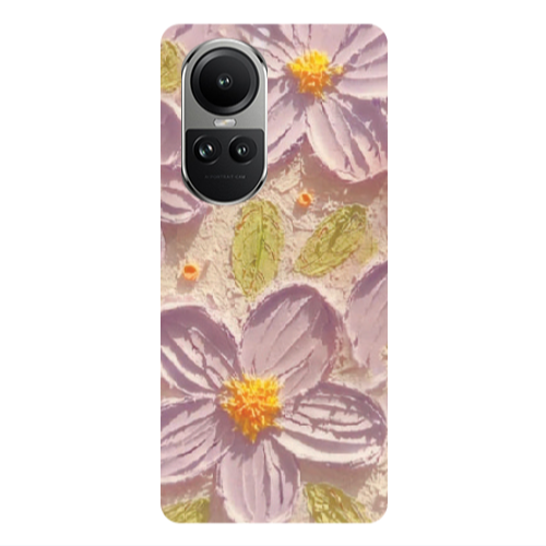 Oppo Reno10 5G Daisy picture Transparent Silicone TPU Θήκη
