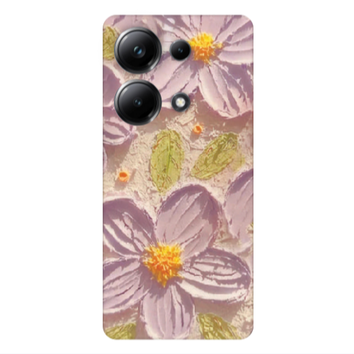 Xiaomi Poco M6 Pro 4G Daisy picture Transparent Silicone TPU Θήκη