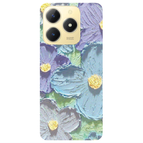 Realme C61 Daisy picture 2 Transparent Silicone TPU Θήκη
