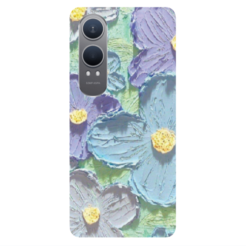 Oneplus Nord Ce 4 lite Daisy picture 2 Transparent Silicone TPU Θήκη
