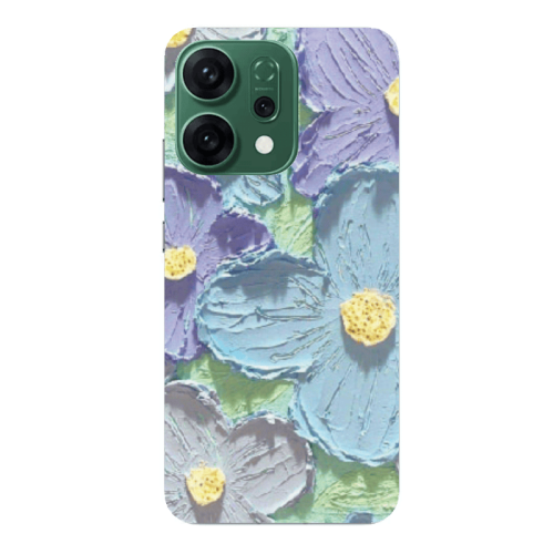 Oppo RENO 14 Daisy picture 2 Transparent Silicone TPU Θήκη