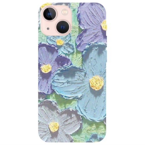 Apple iPhone 13 Daisy picture 2 Transparent Silicone TPU Θήκη