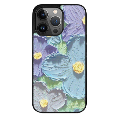 Apple iPhone 13 Pro Max Daisy picture 2 Black Glossy Θήκη