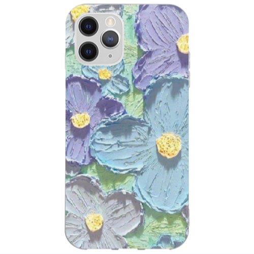 Apple iPhone 12 Pro Max Daisy picture 2 Transparent Silicone TPU Θήκη