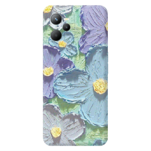 Realme C35 Daisy picture 2 Transparent Silicone TPU Θήκη