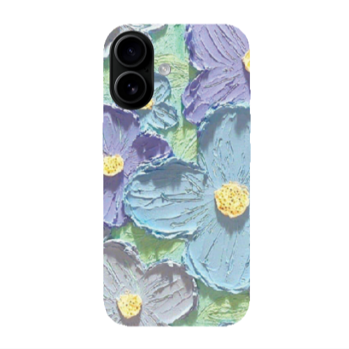 Apple Iphone 16 Daisy picture 2 Transparent Silicone TPU Θήκη