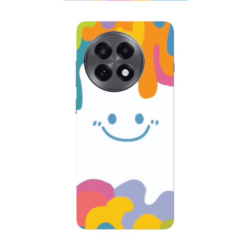 Oneplus 13 5G Oil Paint Smile Transparent Silicone TPU Θήκη