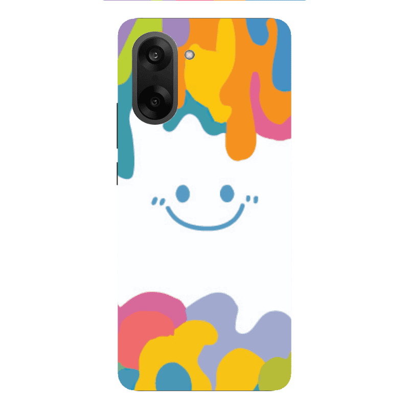 Oneplus Nord CE 5 Oil Paint Smile Transparent Silicone TPU Θήκη