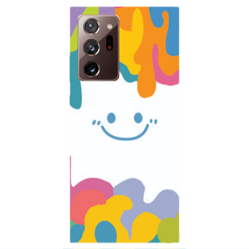 Samsung Note 20 Ultra Oil Paint Smile Transparent Silicone TPU Θήκη