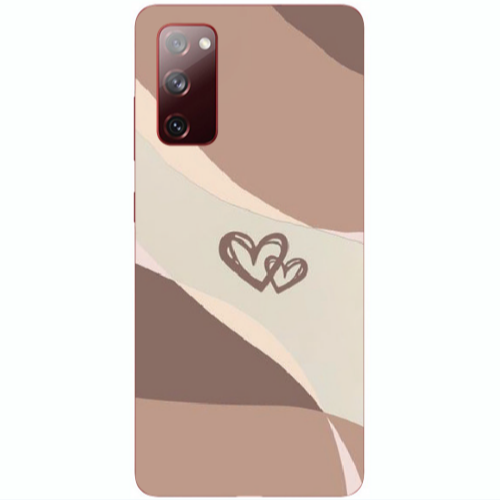 Samsung S20 FE Mini Hearts Transparent Silicone TPU Θήκη