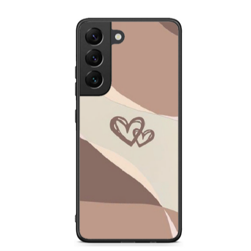 Samsung S22 Mini Hearts Black Glossy Θήκη