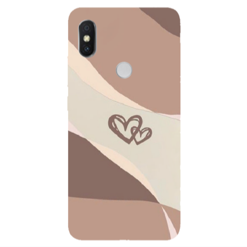 Xiaomi Redmi S2 Mini Hearts Transparent Silicone TPU Θήκη