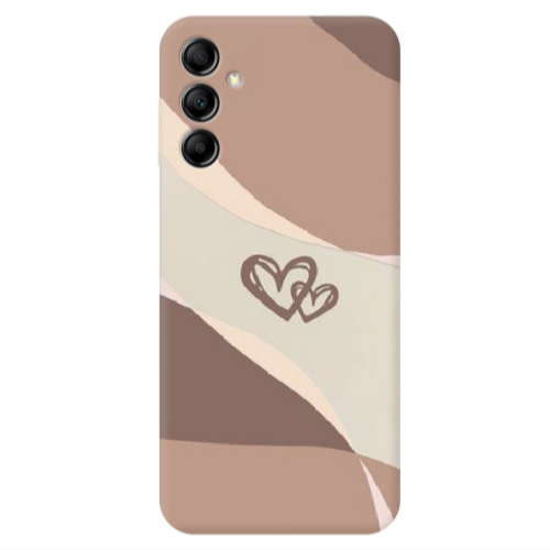 Samsung A24 Mini Hearts Transparent Silicone TPU Θήκη