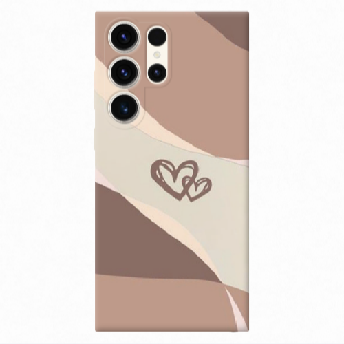 Samsung S23 Ultra Mini Hearts Transparent Silicone TPU Θήκη
