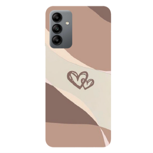 Samsung A13 5G Mini Hearts Transparent Silicone TPU Θήκη