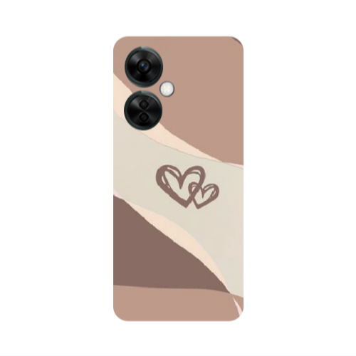 Oneplus Nord CE 3 Lite 5G Mini Hearts Transparent Silicone TPU Θήκη