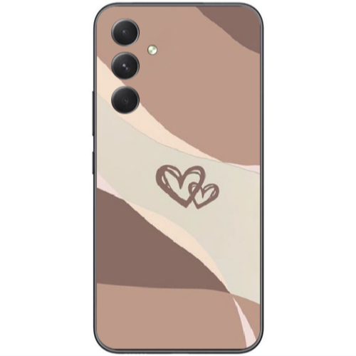 Samsung  Galaxy A05s Mini Hearts Transparent Silicone TPU Θήκη