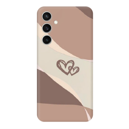 Samsung S24 Plus Mini Hearts Transparent Silicone TPU Θήκη