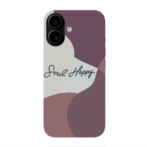 Apple Iphone 16 plus Soul Happy Transparent Silicone TPU Θήκη
