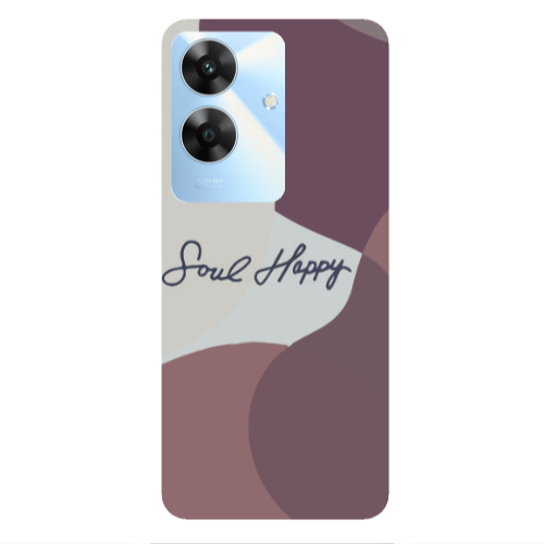 Realme Note 60 Soul Happy Transparent Silicone TPU Θήκη