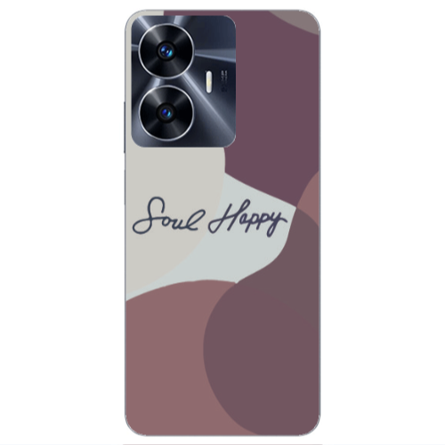Realme Note 50 Soul Happy Transparent Silicone TPU Θήκη