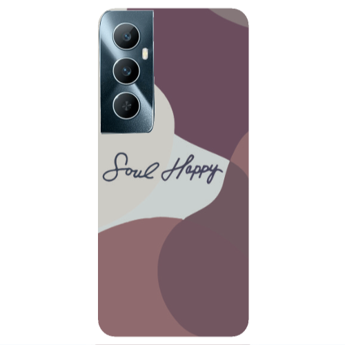 Realme C65 Soul Happy Transparent Silicone TPU Θήκη