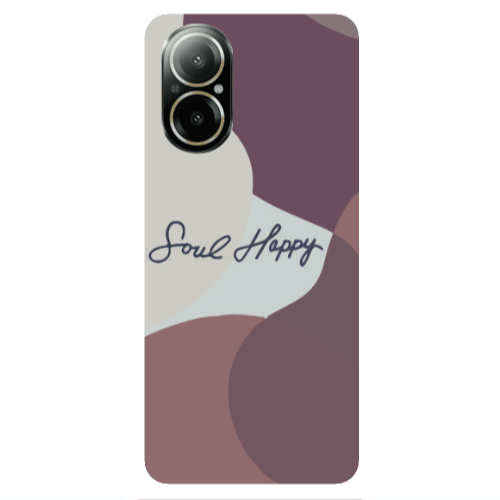 Realme C67 Soul Happy Transparent Silicone TPU Θήκη