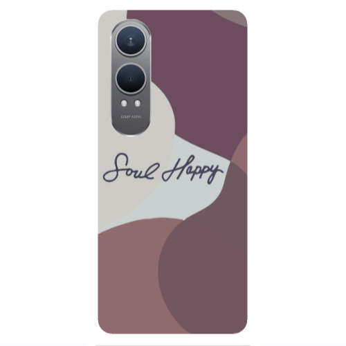 Oneplus Nord Ce 4 lite Soul Happy Transparent Silicone TPU Θήκη