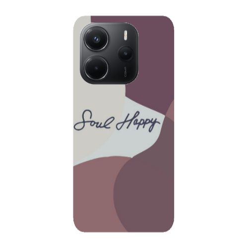 Xiaomi Redmi Note 14 Soul Happy Transparent Silicone TPU Θήκη