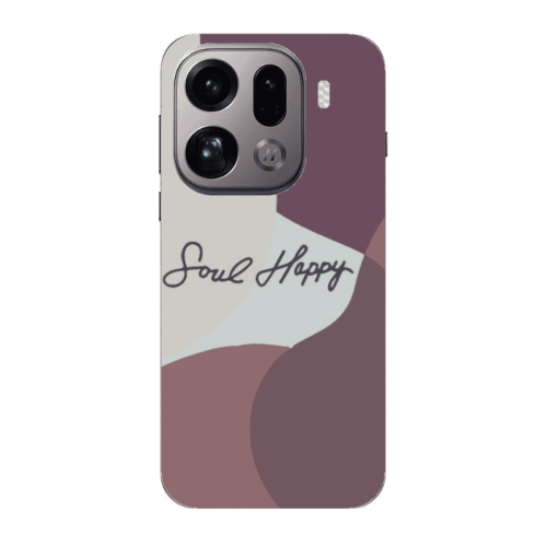 Oppo Find X9 Pro Soul Happy Transparent Silicone TPU Θήκη