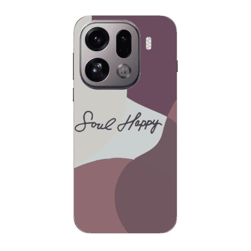 Oppo Find X9 Pro Soul Happy Transparent Silicone TPU Θήκη