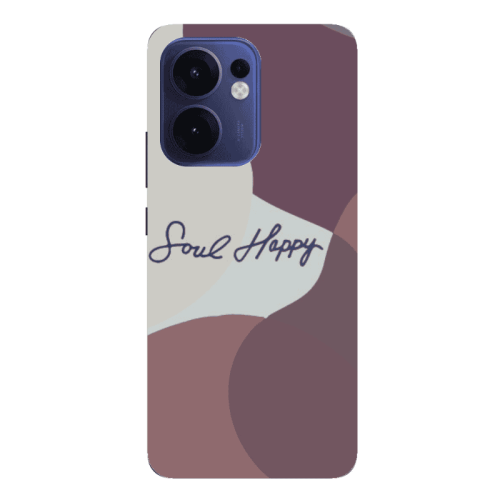Oppo Reno13 FS Soul Happy Transparent Silicone TPU Θήκη