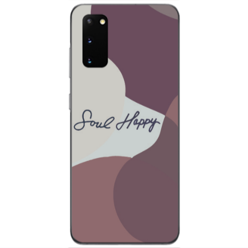 Samsung S20 Soul Happy Transparent Silicone TPU Θήκη