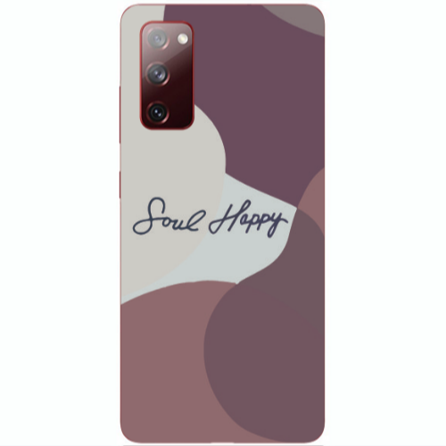 Samsung S20 FE Soul Happy Transparent Silicone TPU Θήκη