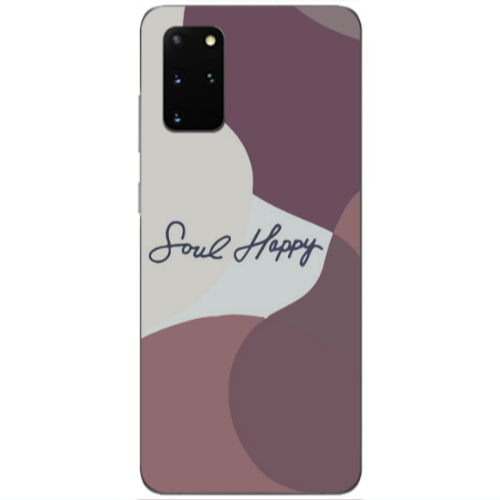 Samsung S20 Plus Soul Happy Transparent Silicone TPU Θήκη