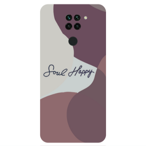 Xiaomi Redmi Note 9 Soul Happy Transparent Silicone TPU Θήκη