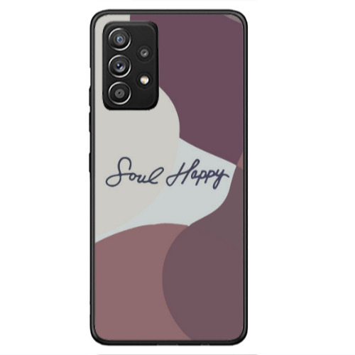 Samsung A33 Soul Happy Black Glossy Θήκη