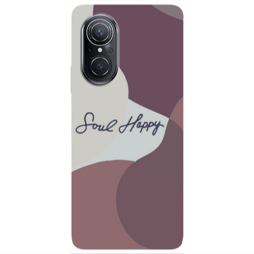 Huawei Nova 9 SE Soul Happy Transparent Silicone TPU Θήκη