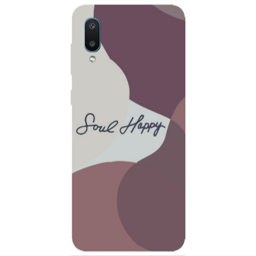 Samsung A02 Soul Happy Transparent Silicone TPU Θήκη