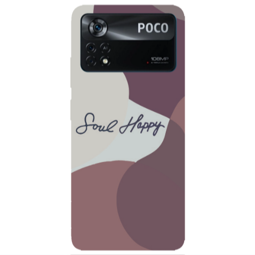 Xiaomi Poco X4 Pro Soul Happy Transparent Silicone TPU Θήκη
