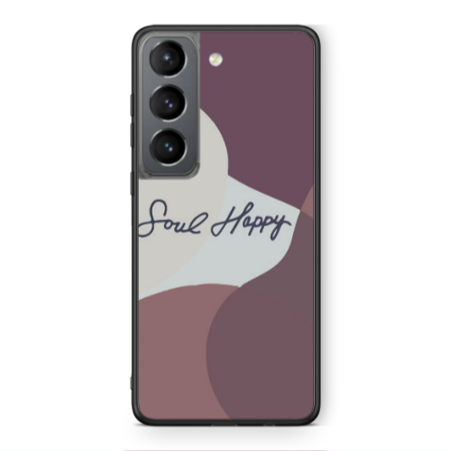 Samsung S21 PLUS Soul Happy Black Glossy Θήκη