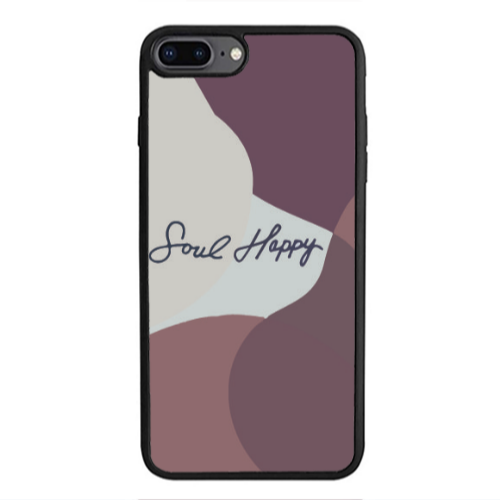 Apple iPhone 7 Plus Soul Happy Black Glossy Θήκη
