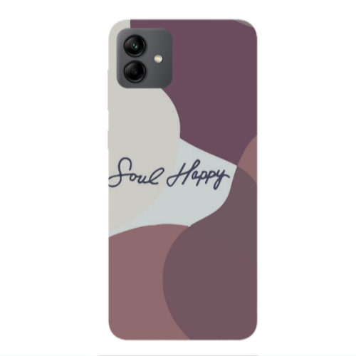 Samsung A04 Soul Happy Transparent Silicone TPU Θήκη