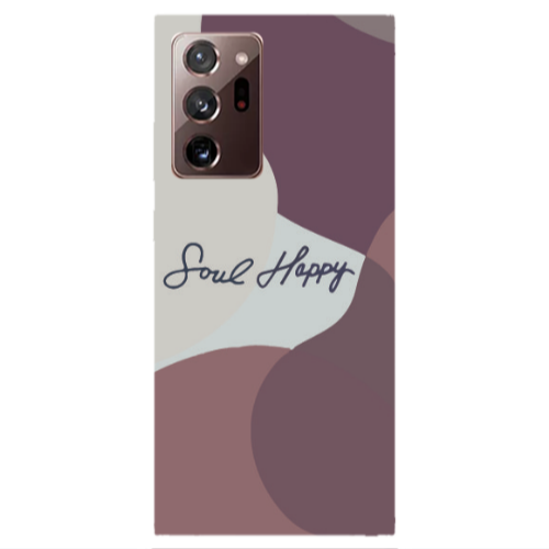 Samsung Note 20 Ultra Soul Happy Transparent Silicone TPU Θήκη