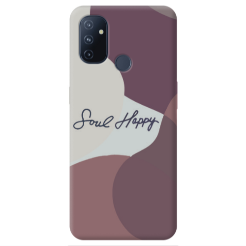 Oneplus Nord 100 Soul Happy Transparent Silicone TPU Θήκη
