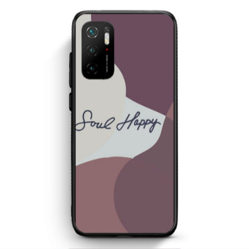 Xiaomi Poco M3 Pro Soul Happy Black Glossy Θήκη