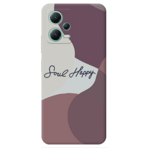 Xiaomi Redmi Note 12 Pro 5G Soul Happy Transparent Silicone TPU Θήκη