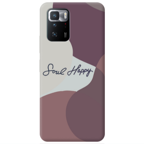 Xiaomi Poco X3 GT Soul Happy Transparent Silicone TPU Θήκη