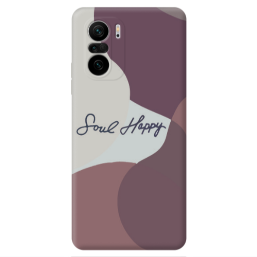 Xiaomi Poco F3 Soul Happy Transparent Silicone TPU Θήκη