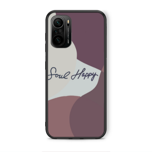 Xiaomi Poco F3 Soul Happy Black Glossy Θήκη
